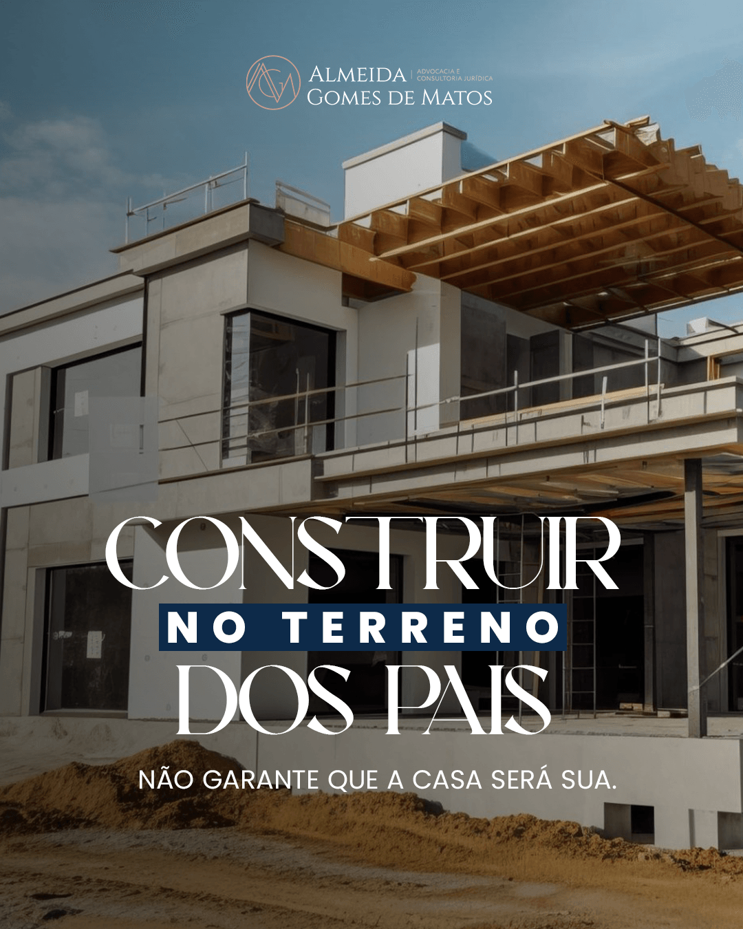 Construção em terreno dos pais e direitos na herança